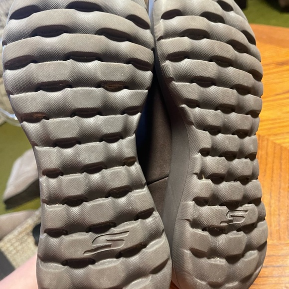 Skechers Womens 8 On-The-Go Joy Air Cooled Goga Mat 5 Gen Cushioned Choc Brown - Picture 5 of 6